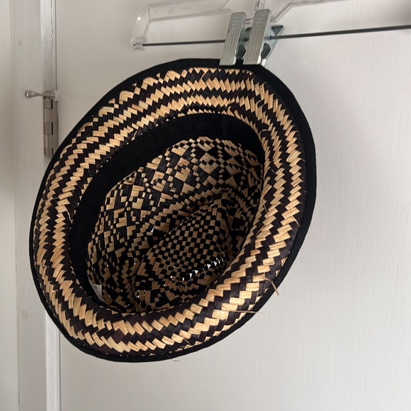 Patterned Raffia fedora - Picture 2 of 2